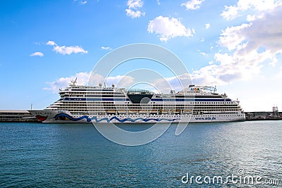 Beautiful Ships and Cruise Liners Editorial Stock Photo