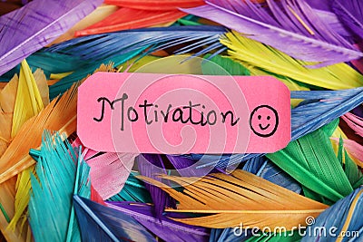 Positive motivation Stock Photo