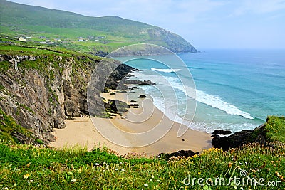 Slea Head Beach and coast, Dingle peninsula, County Kerry, Ireland Stock Photo