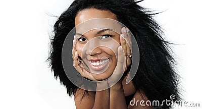 Beautiful smile Stock Photo