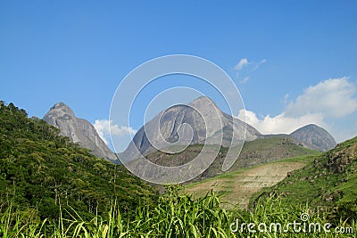 Beautiful smooth rock Stock Photo