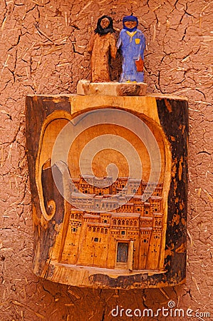 Beautiful souvenir at Ait Benhaddou,Morocco Stock Photo