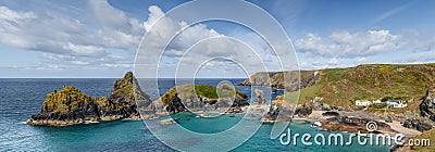 Beautiful Spring day on the west coast of Cornwall, Kynance Cove Stock Photo
