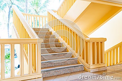 beautiful stair step Stock Photo