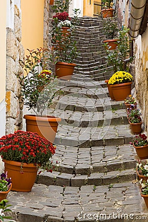 Beautiful stairs Stock Photo