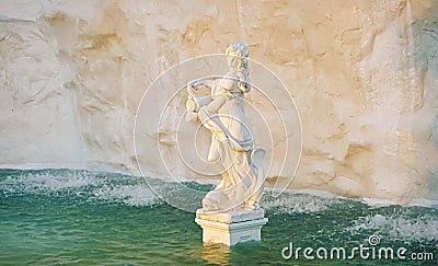 Beautiful statue of dea Stock Photo