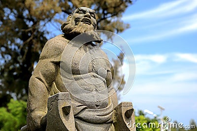 The beautiful stone carving in china Stock Photo