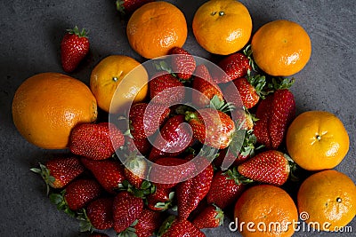 Beautiful summer fruits close up photo Stock Photo