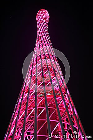 Beautiful television tower Editorial Stock Photo