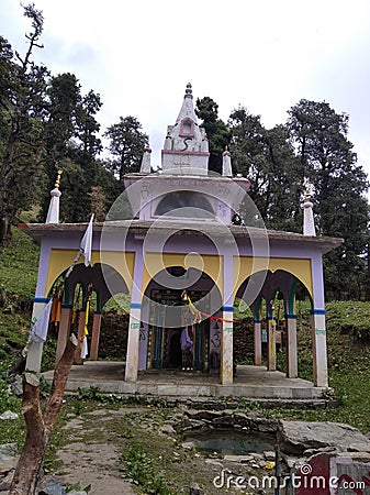 Beautiful temple Indian faith Stock Photo