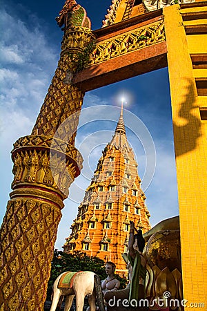 Beautiful temple in thailand Stock Photo