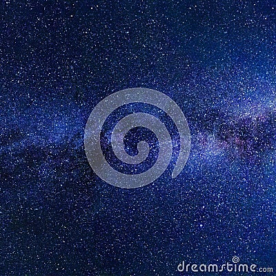 Beautiful texture of the night`s path, filled square background Stock Photo