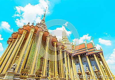 Beautiful Thai architecture Stock Photo