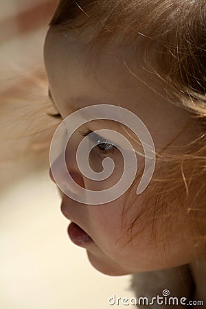 Beautiful Toddler Stock Photo