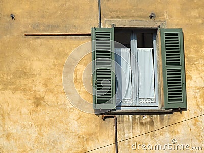 Beautiful townscape detail in Italy Stock Photo