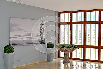 beautiful TRH Paraiso hotel in Estepona, Costa del Sol, Spain Editorial Stock Photo