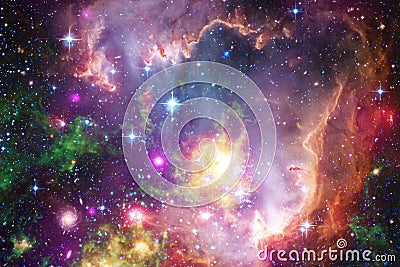 Beautiful of universe. Elements of this image furnished by NASA Stock Photo