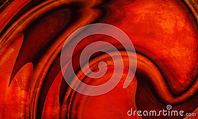 Beautiful vibrant illustration in red color for cool background or wallpaper Cartoon Illustration