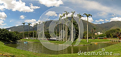 Beautiful view of Avila Mountain Caracas Venezuela Warairarepano Stock Photo