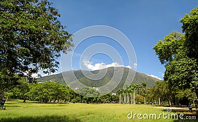 Beautiful view of Avila Mountain Caracas Venezuela Warairarepano Stock Photo