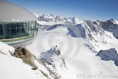 Tyrol winter landscape Stock Photo