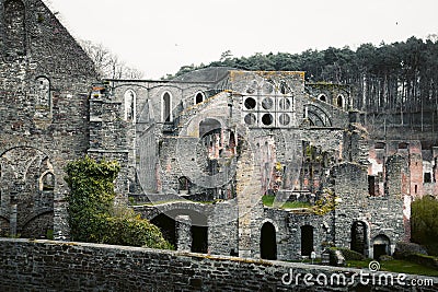 Abbaye de Villers, Wallonia, Belgium Stock Photo