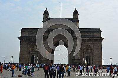 Gateway of India Mumbai Editorial Stock Photo