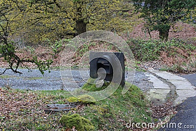 Beautiful view of object in the park of Snowdonia Stock Photo