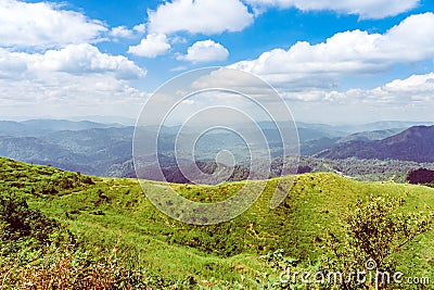 Beautiful view point of Elephant Hills View Point or Stock Photo