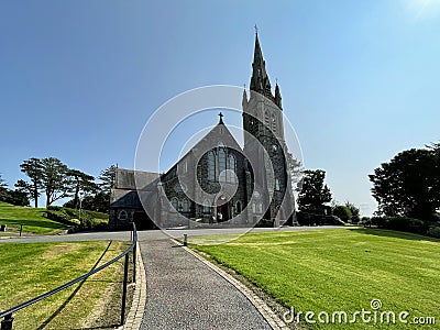 Sacred Heart Church in Clones town, Monaghan, Ireland Stock Photo