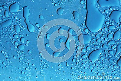 Beautiful waterdroplets Stock Photo