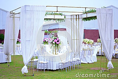 Wedding Marque Stock Photo