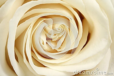 Beautiful white rose bud Stock Photo