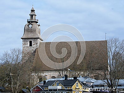 Old church in Naantali, Finland Stock Photo