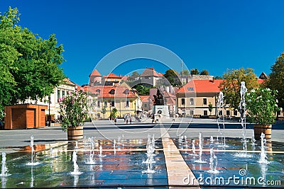 The Beautiful Wine Region of Eger in Hungary Editorial Stock Photo