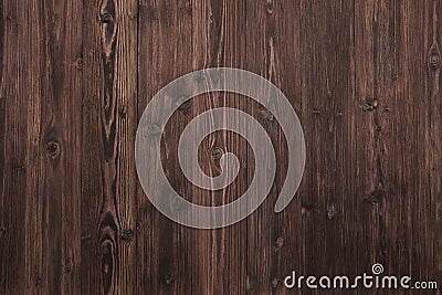 Beautiful Wood Background, Dark Brown and Aged Surface Nature Texture Stock Photo