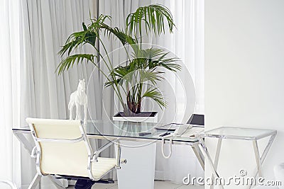 Beautiful writing desk Stock Photo