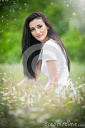 https://thumbs.dreamstime.com/x/beautiful-young-woman-wild-flowers-field-portrait-attractive-brunette-girl-long-hair-relaxing-nature-outdoor-shot-45917269.jpg