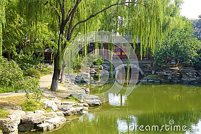 Zhongshan park, Beijing Stock Photo