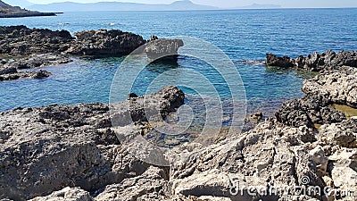 Beautifull picture on the island of kreta Stock Photo