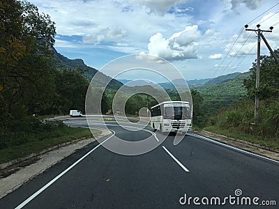 Beautifull sky in sri lanka Editorial Stock Photo