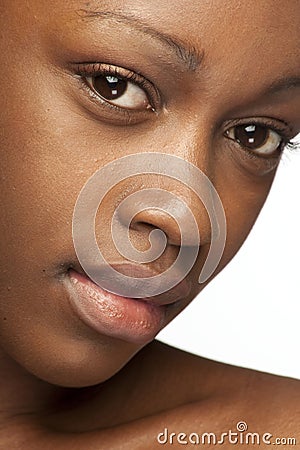 Beauty african girl Stock Photo