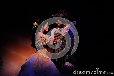 The Beauty and the Beast Editorial Stock Photo
