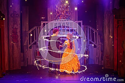 Beauty and the beast musical Editorial Stock Photo