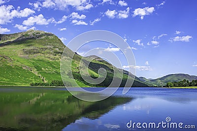 Beauty of british countryside in spring Stock Photo