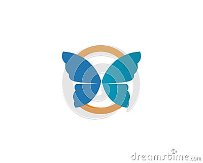 Beauty Butterfly Logo Template Vector icon design Stock Photo