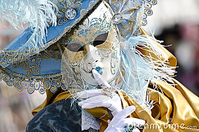 The beauty of carnival masks Stock Photo