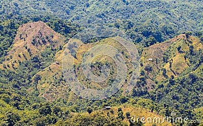 Beauty of Chittagong Hill Tracts Stock Photo