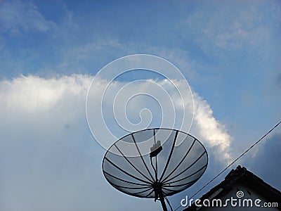 The beauty Clouds in sky atmorning day Stock Photo