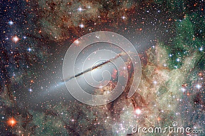 Beauty deep space. Science fiction fantasy ideal for wallpaper Stock Photo